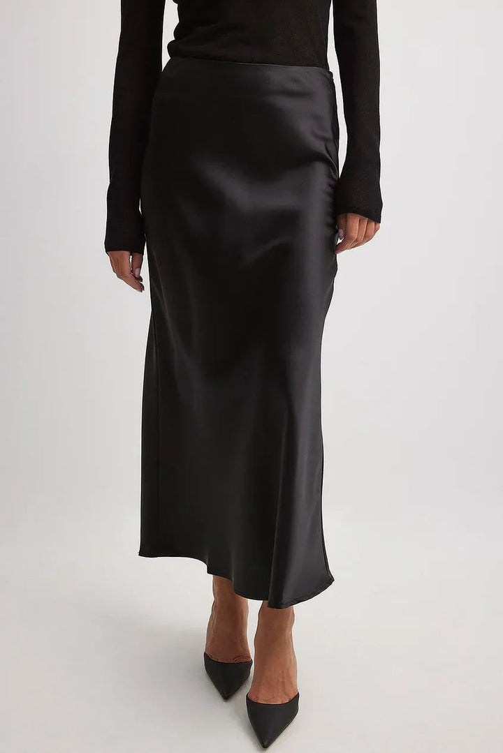 Elegant Maxikjol för Kvinnor med Flytande Drapering | Perfekt för Formella Evenemang 0