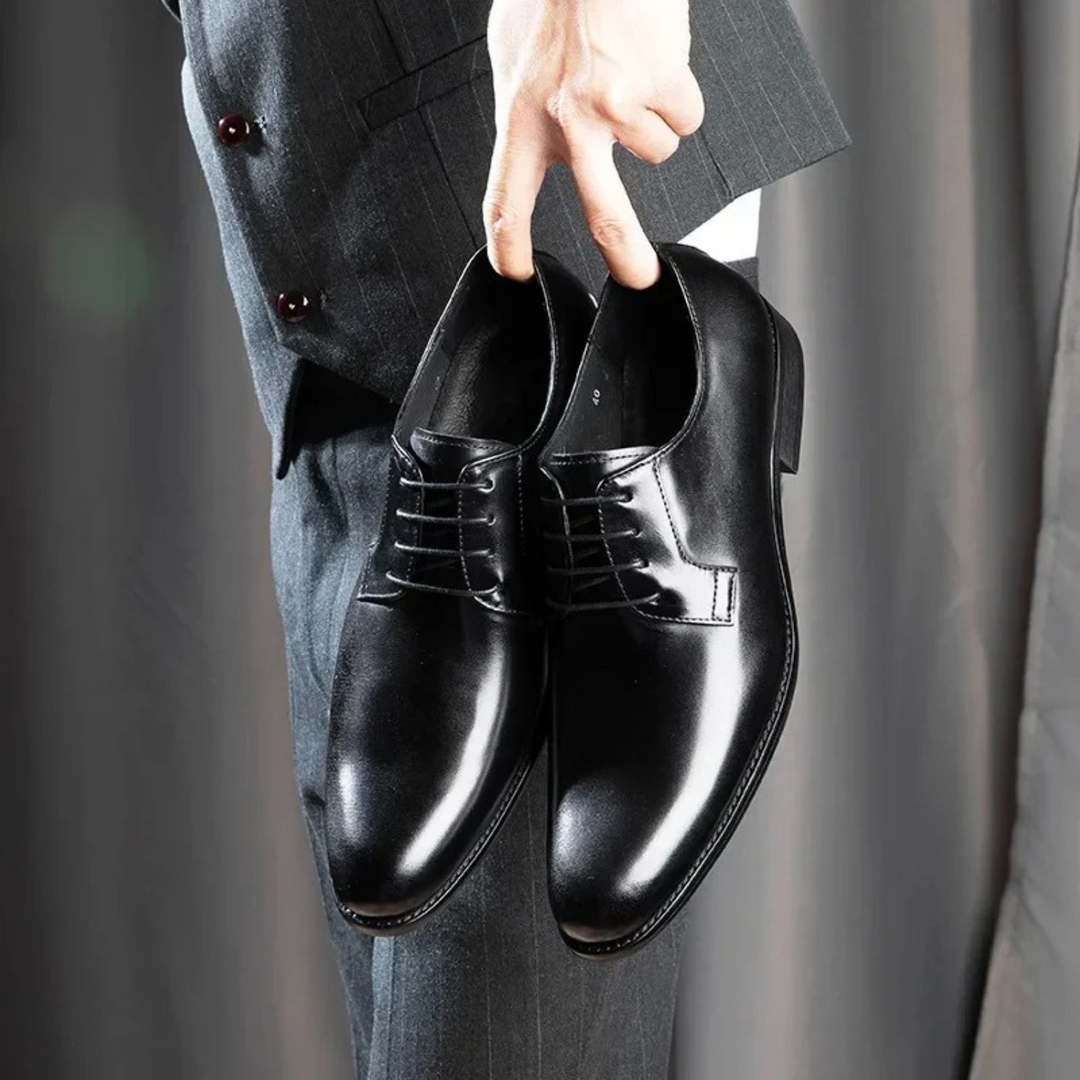 Elegant Oxford Skor för Män med Snörning | Tidlös Design för Formella Tillfällen 0