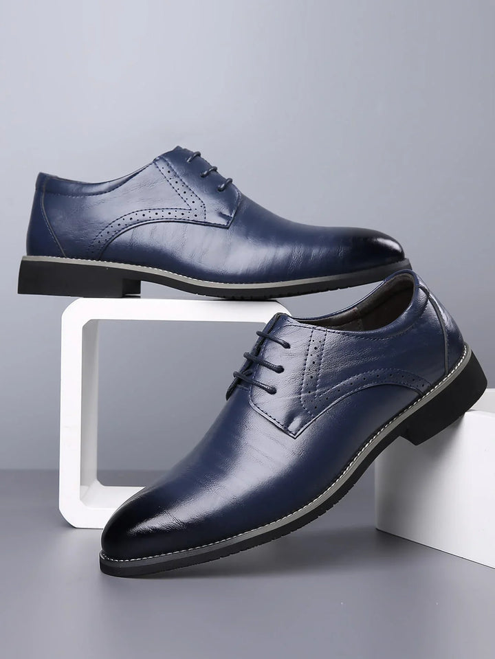 Elegant Oxford | Klänningsskor för Män med Brogue Detaljer | Formell Passform för Stil och Komfort 2