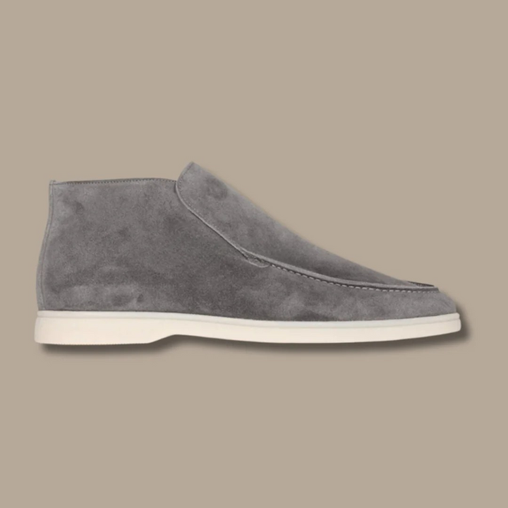 Elegant Slip-On Ankel Loafer för Män med Kontrastsula | Komfortabel Design för Smart Casual Stil 2