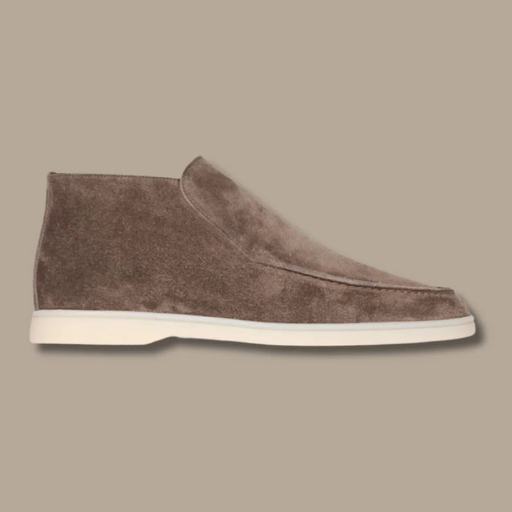 Elegant Slip-On Ankel Loafer för Män med Kontrastsula | Komfortabel Design för Smart Casual Stil 3