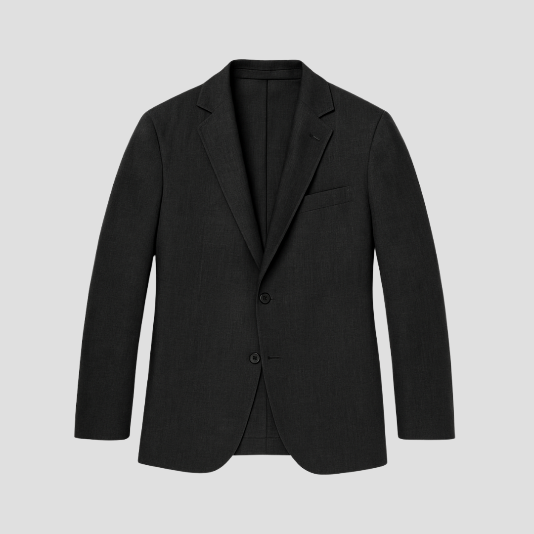 Elegant Sommarblazer i Linne för Män med Lätt Struktur | Perfekt för Varmt Väder 1