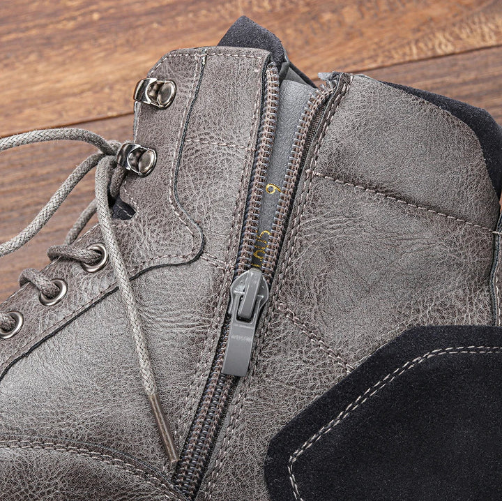 Elegant Stövlar för Män | Snörning och Cap Toe Design för Komfort 3