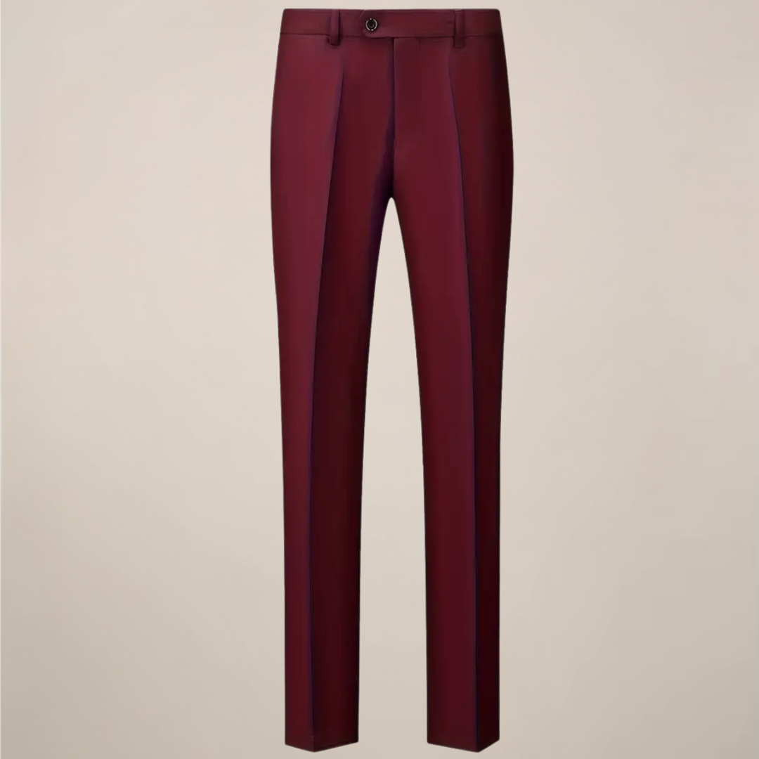 Elegant Tredelad Kostym Herr med Slim Fit Design | Perfekt för Bröllop och Formella Evenemang 4