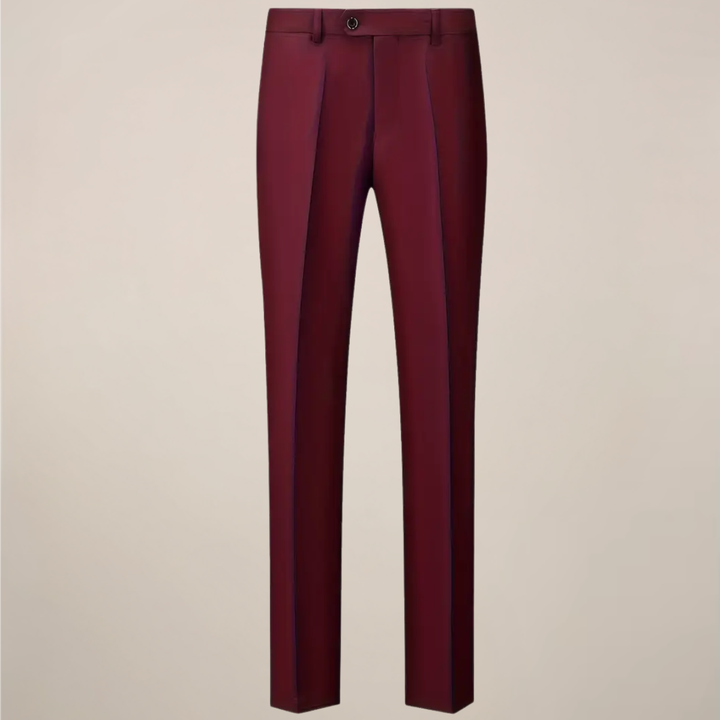 Elegant Tredelad Kostym Herr med Slim Fit Design | Perfekt för Bröllop och Formella Evenemang 4
