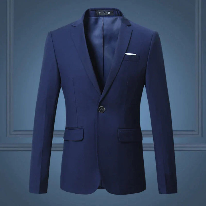 Elegant Vinröd Blazerjacka för Män med Skräddarsydd Siluett | Mångsidig Design för Formella och Smart Casual Tillfällen 6
