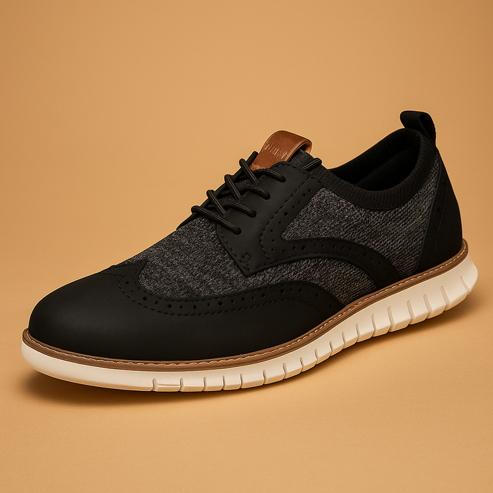 Eleganta Brogue Dress Shoes för Män med Andningsbar Design | Komfortabel och Stilig för Arbete och Fritid 2