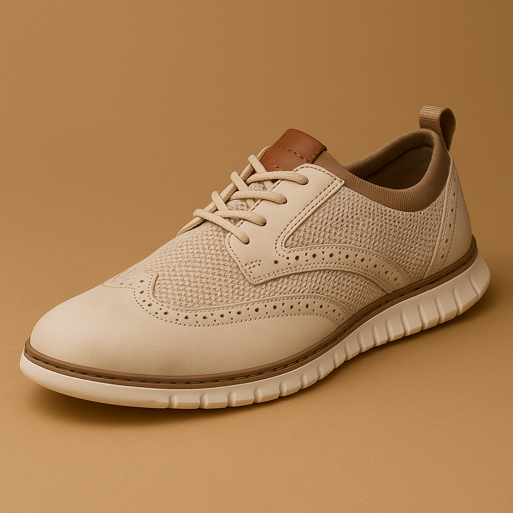 Eleganta Brogue Dress Shoes för Män med Andningsbar Design | Komfortabel och Stilig för Arbete och Fritid 4