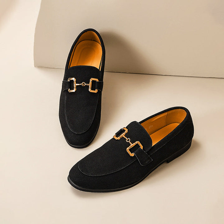 Eleganta Mandeltå Loafers för Män med Hästbitsdetalj | Perfekt för Semi-Formella Tillfällen 6