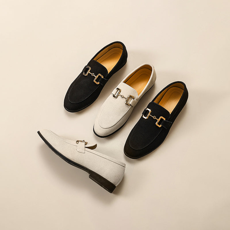 Eleganta Mandeltå Loafers för Män med Hästbitsdetalj | Perfekt för Semi-Formella Tillfällen 7