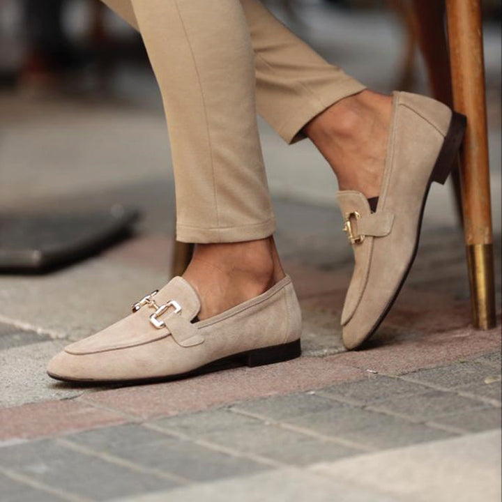 Eleganta Mandeltå Loafers för Män med Hästbitsdetalj | Perfekt för Semi-Formella Tillfällen 8