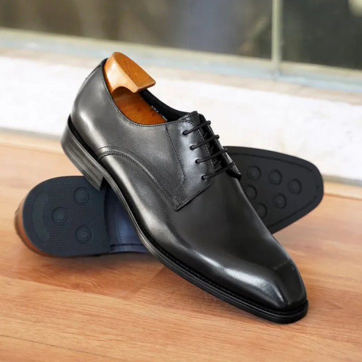 Eleganta Oxford-klänningsskor för män med sluten snörning | Klassisk design för formella tillfällen 0