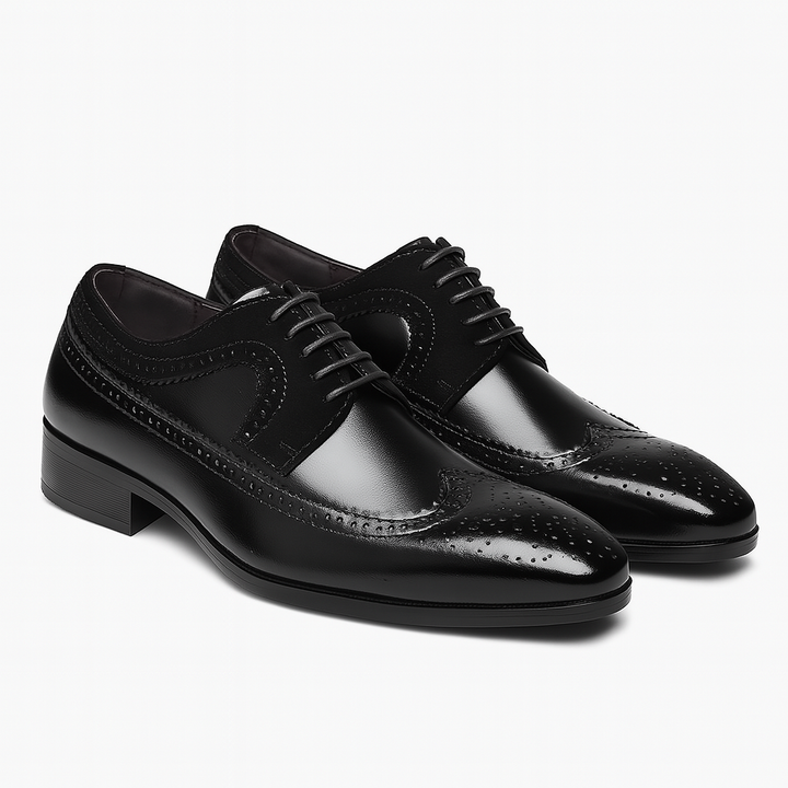 Eleganta Oxford Klänningsskor för Män med Brogue-detaljer | Tidlös Stil för Formella Tillfällen 3