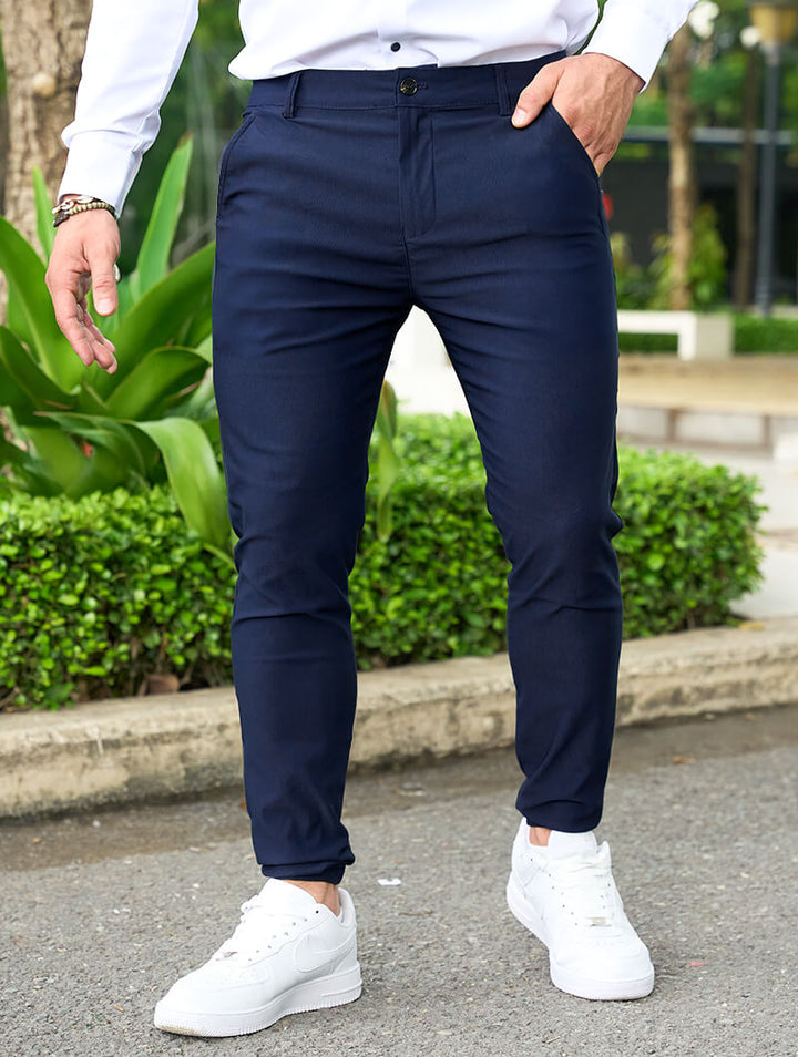 Elias | Slim Fit Fyrvägsstretch Byxor Dam 1