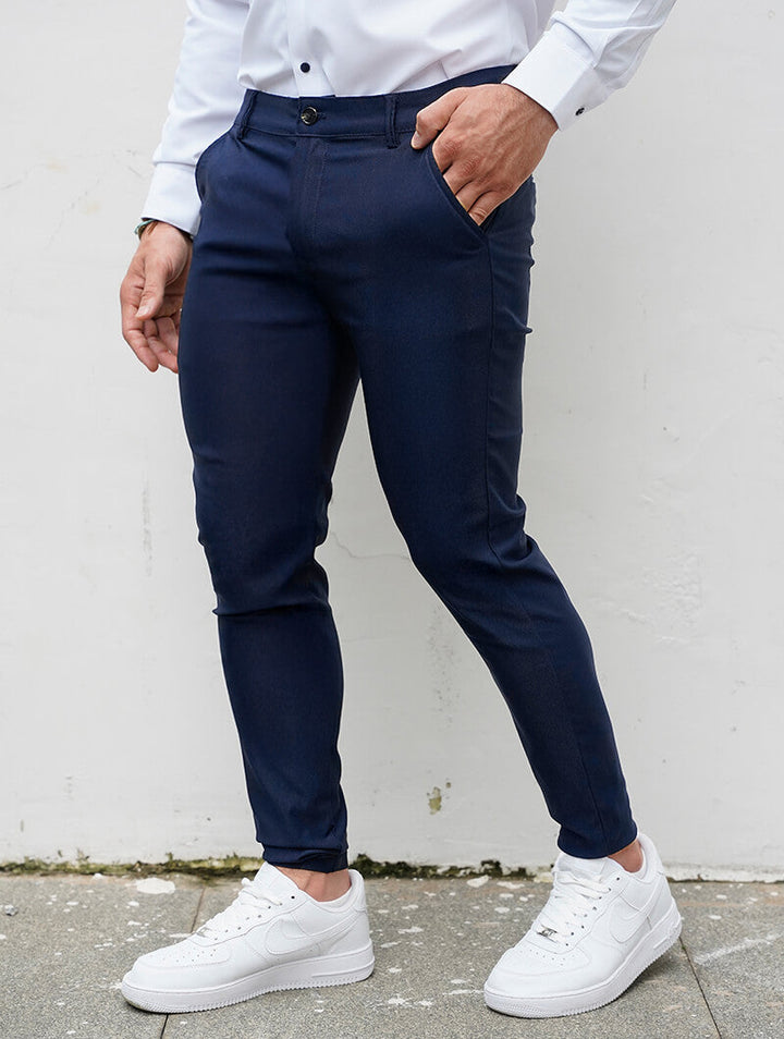 Elias | Slim Fit Fyrvägsstretch Byxor Dam 3