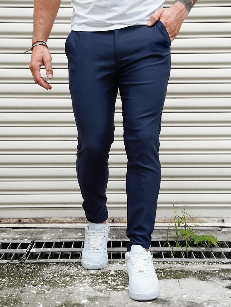 Elias | Slim Fit Fyrvägsstretch Byxor Dam 5