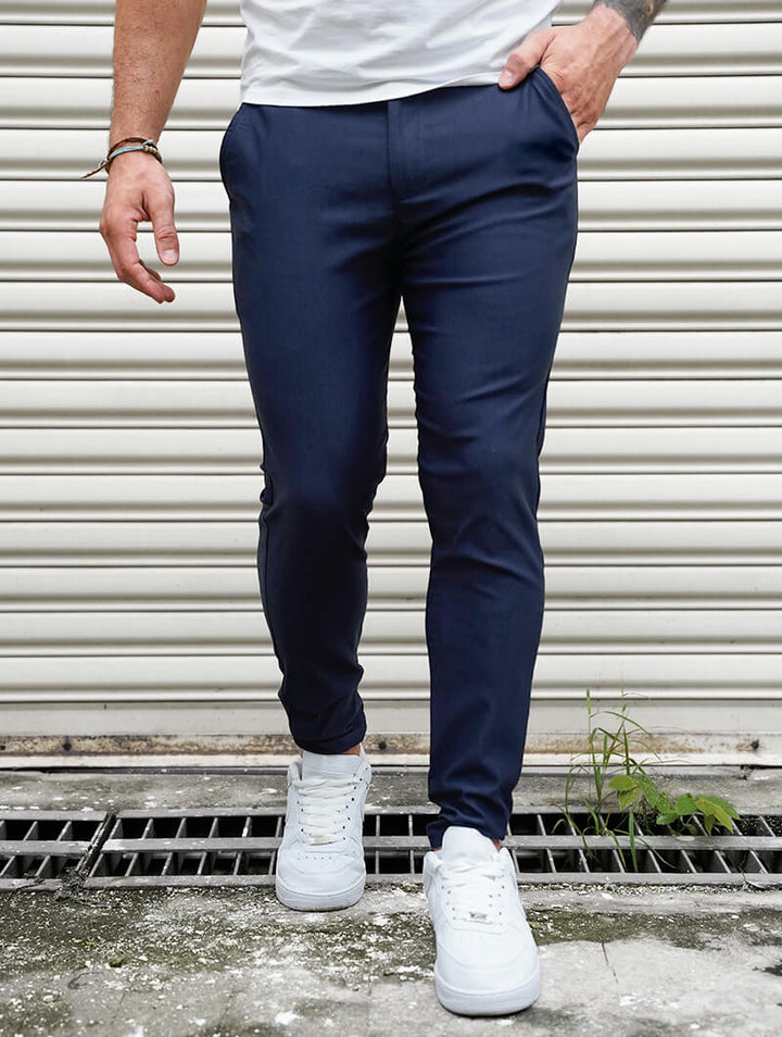 Elias | Slim Fit Fyrvägsstretch Byxor Dam 5
