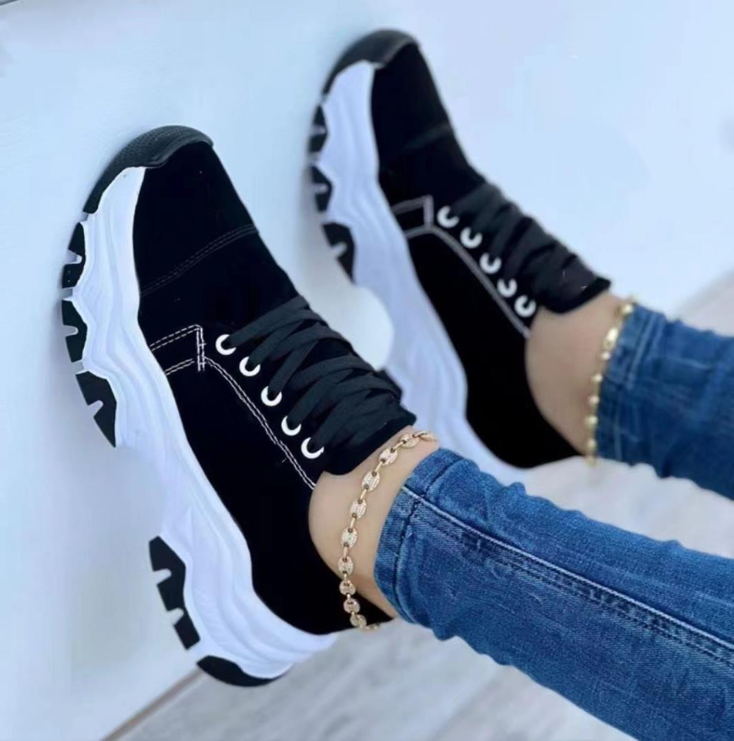 Ella | Bekväma Sommar Sneakers Med Platå 0