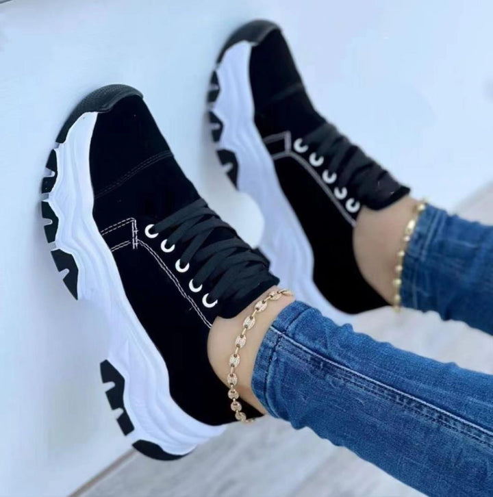 Ella | Bekväma Sommar Sneakers Med Platå 0