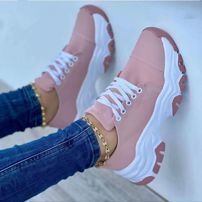 Ella | Bekväma Sommar Sneakers Med Platå 4