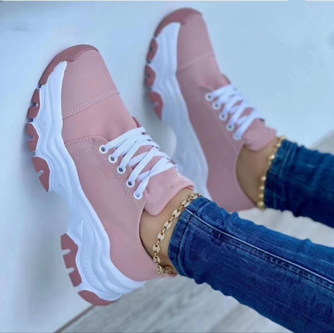 Ella | Bekväma Sommar Sneakers Med Platå 6