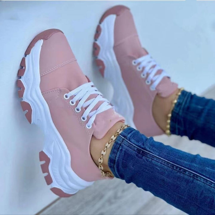 Ella | Bekväma Sommar Sneakers Med Platå 6