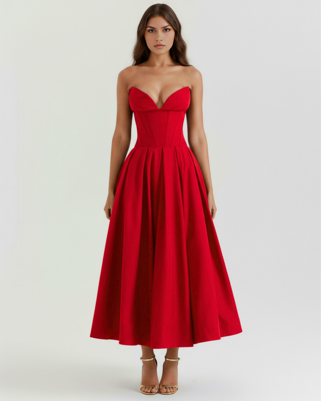 Ella | Elegant Voluminös Klänning för Bröllop och Fest 3