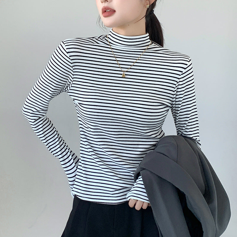 Emily | Elegant Långärmad Tröja med Kritstrecksrand 5