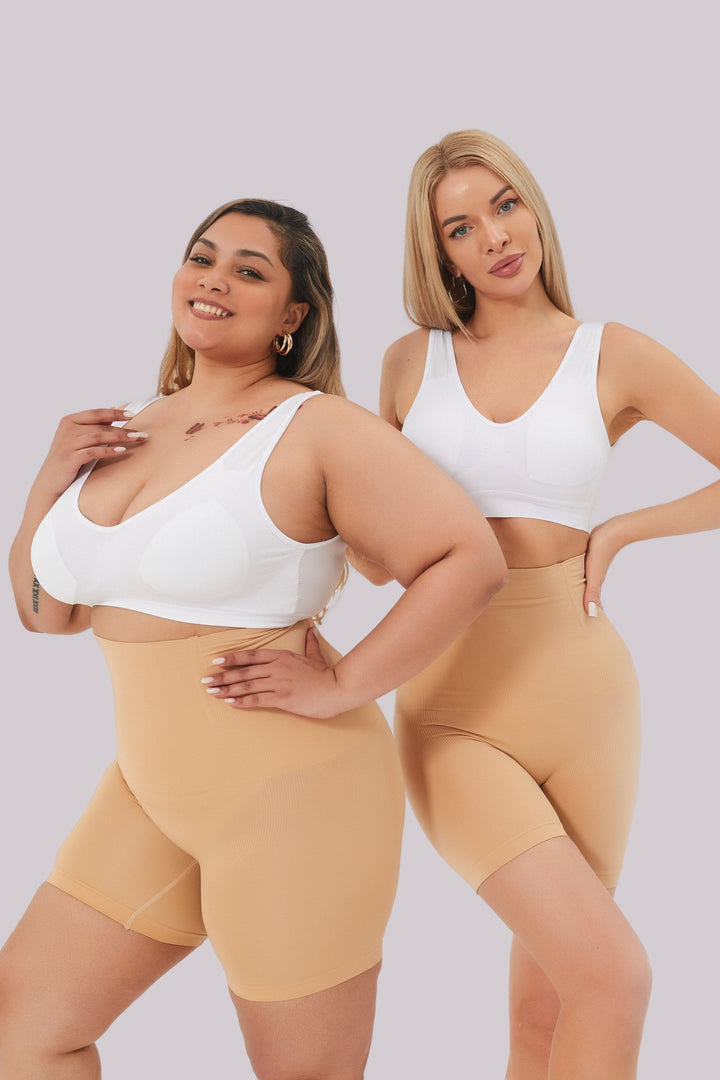 Emily | Hög Midja Shaper Shorts för Kvinnor, Andningsbara och Bekväma 5