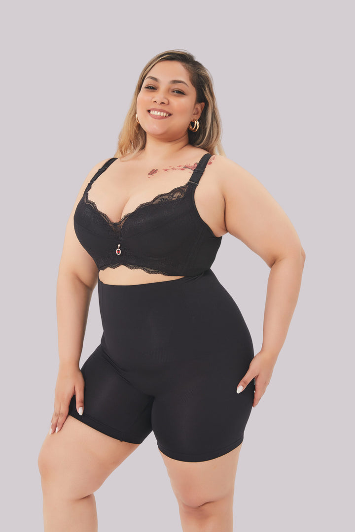Emily | Hög Midja Shaper Shorts för Kvinnor, Andningsbara och Bekväma 6