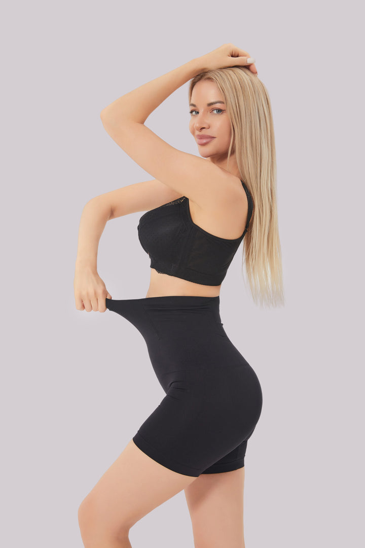 Emily | Hög Midja Shaper Shorts för Kvinnor, Andningsbara och Bekväma 7