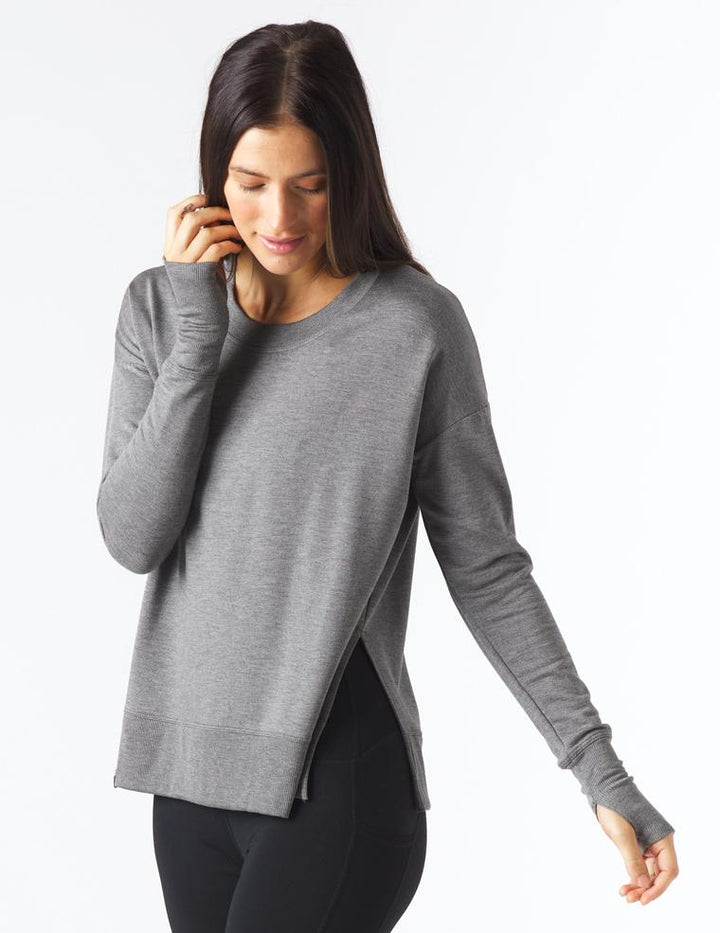 Emma | Avslappnad Långärmad Pullover med Dolmanärmar 0