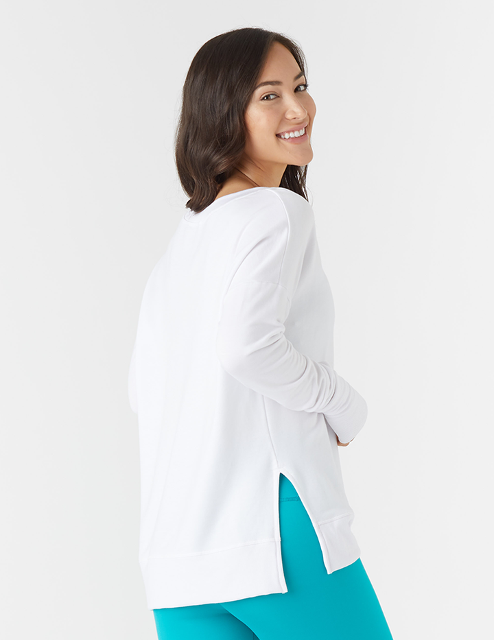 Emma | Avslappnad Långärmad Pullover med Dolmanärmar 3