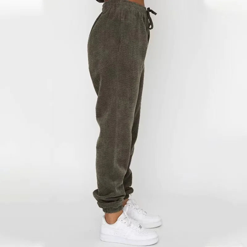Emma | Avslappnad Manchester Set med Sweatshirt och Joggingbyxor 7