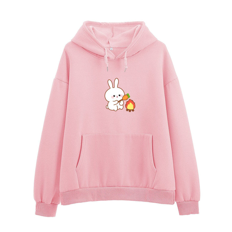 Emma | Blommig Avslappnad Hoodie för Vår 0