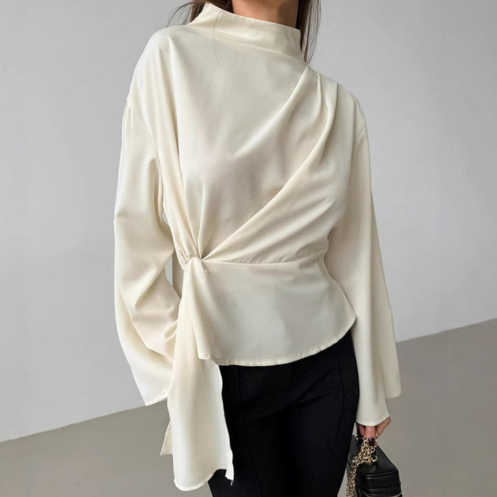 Emma | Elegant Chiffongskjorta med Klockärmar 3