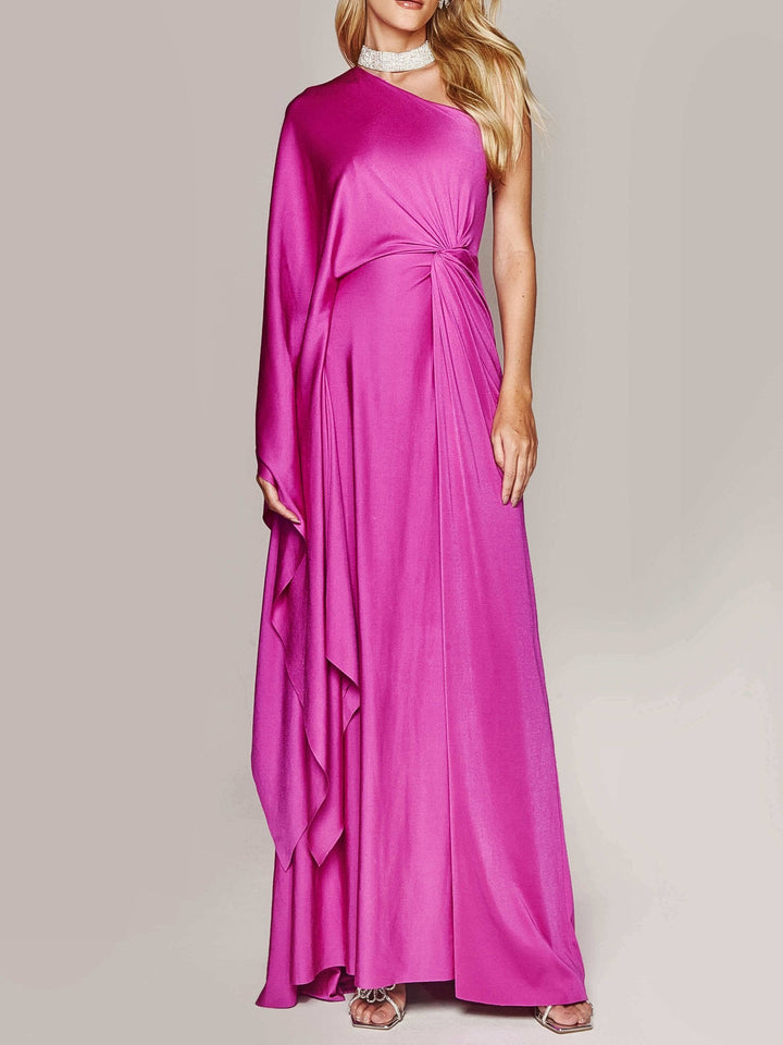 Emma | Elegant Enaxlad Vårklänning 0