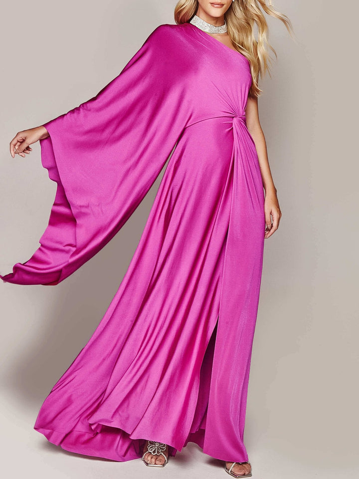 Emma | Elegant Enaxlad Vårklänning 1