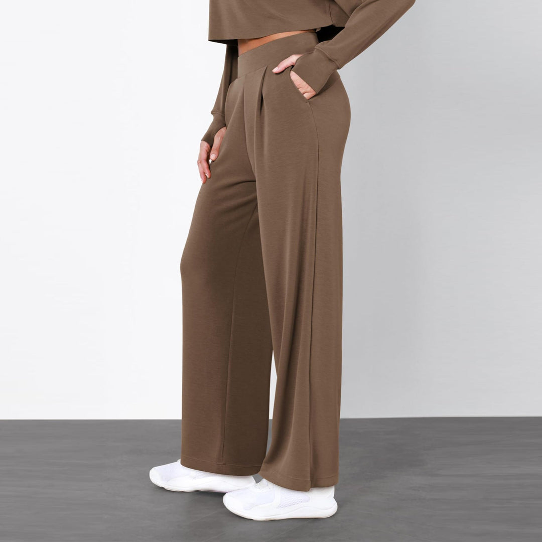 Emma | Elegant Hög Midja Byxor 3