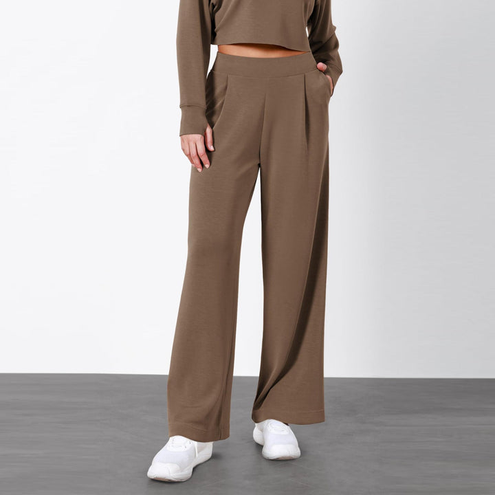 Emma | Elegant Hög Midja Byxor 5
