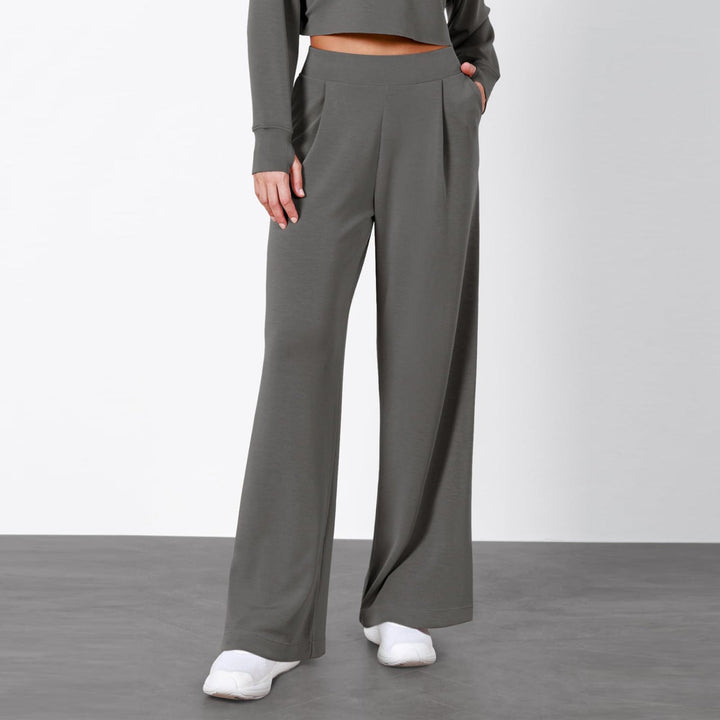 Emma | Elegant Hög Midja Byxor 6
