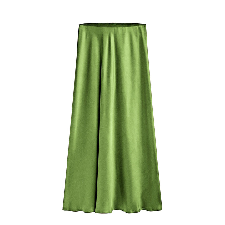 Emma | Elegant Hög Midja Kjol med Sned Slits 10