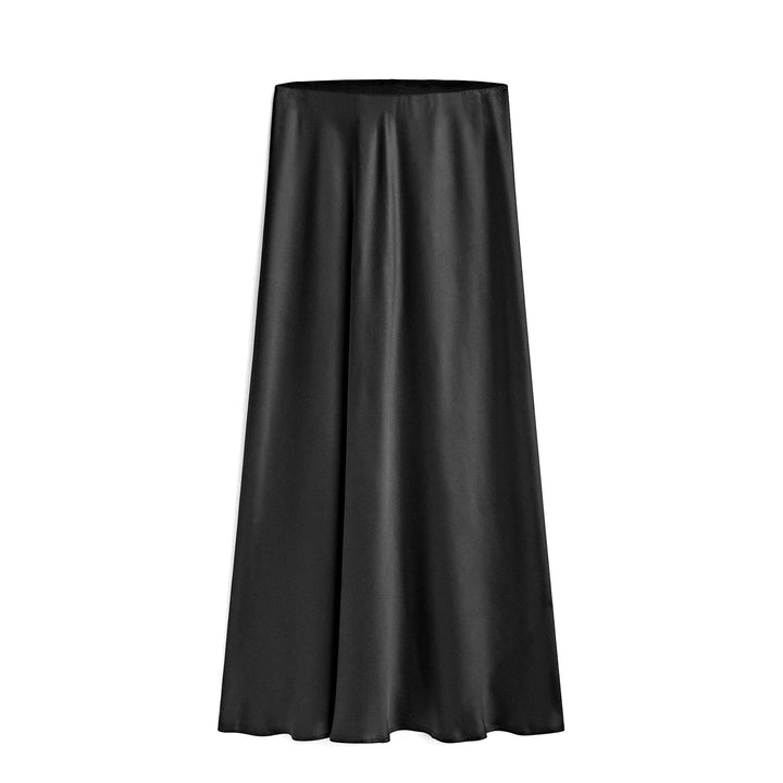 Emma | Elegant Hög Midja Kjol med Sned Slits 6