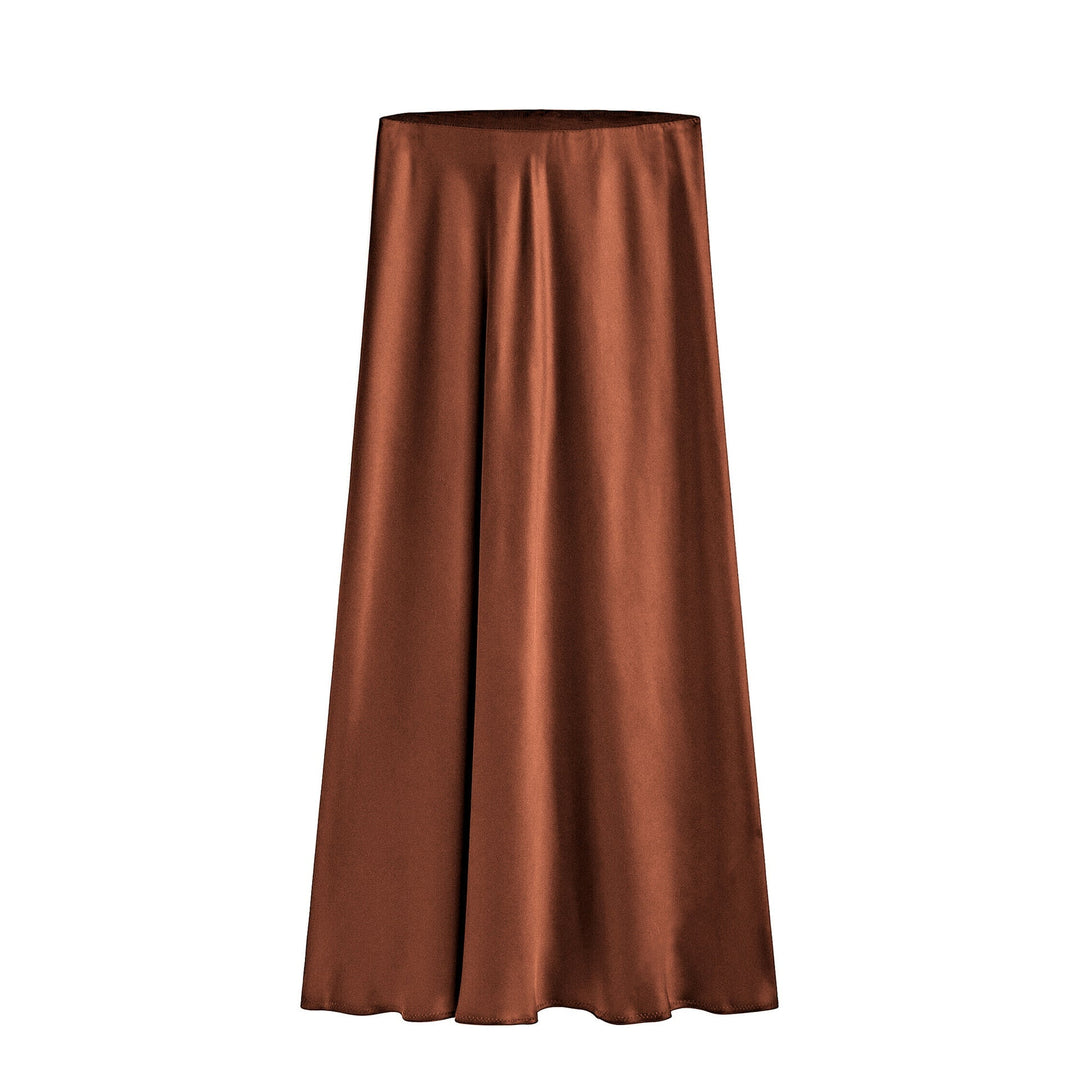 Emma | Elegant Hög Midja Kjol med Sned Slits 7