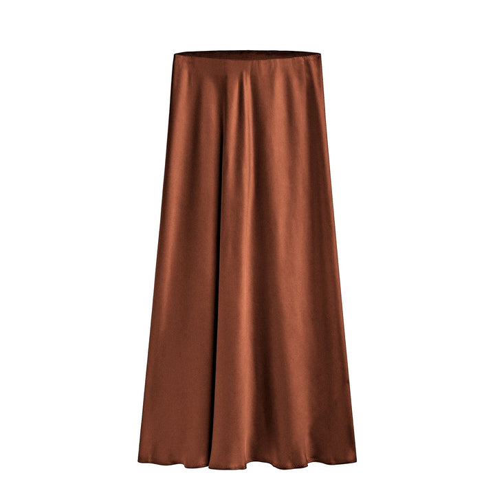 Emma | Elegant Hög Midja Kjol med Sned Slits 7
