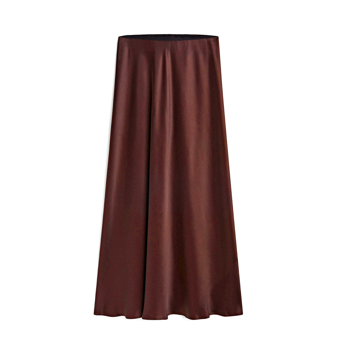 Emma | Elegant Hög Midja Kjol med Sned Slits 9