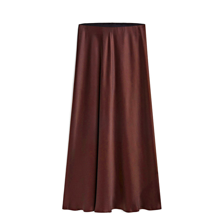 Emma | Elegant Hög Midja Kjol med Sned Slits 9