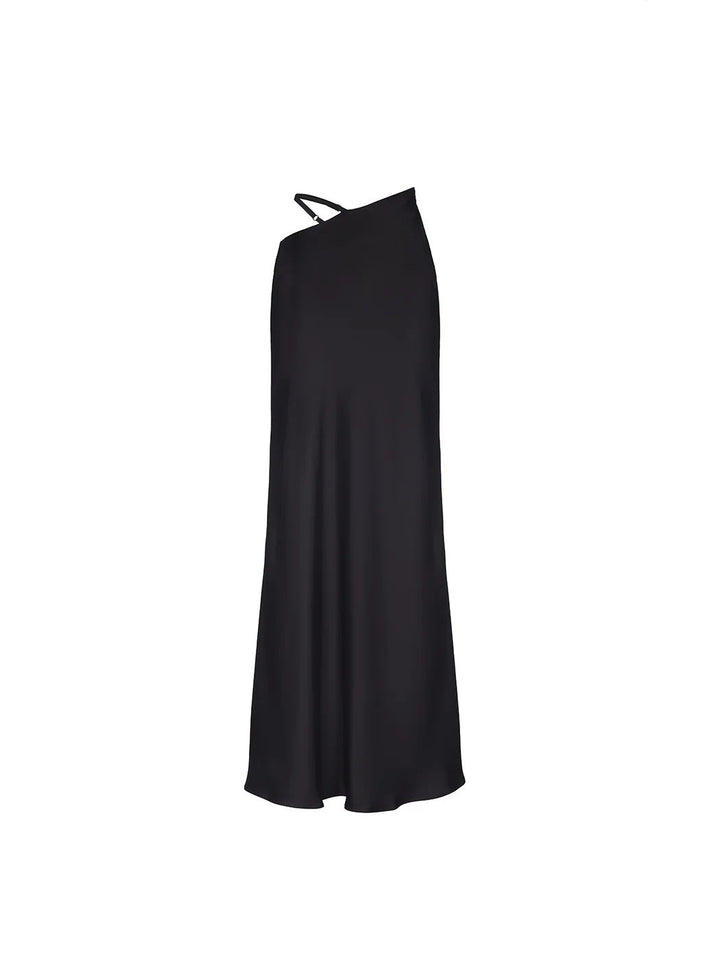 Emma | Elegant Lång Bodycon-Kjol med Urholkad Design 0