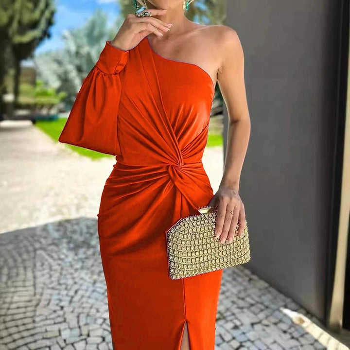 Emma | Elegant Lång Klänning med Sidoslits 1