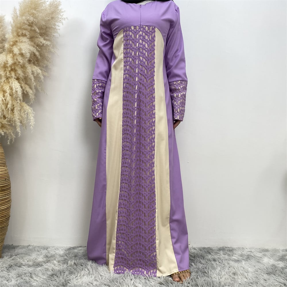 Emma | Elegant Långärmad Chiffongklänning 2